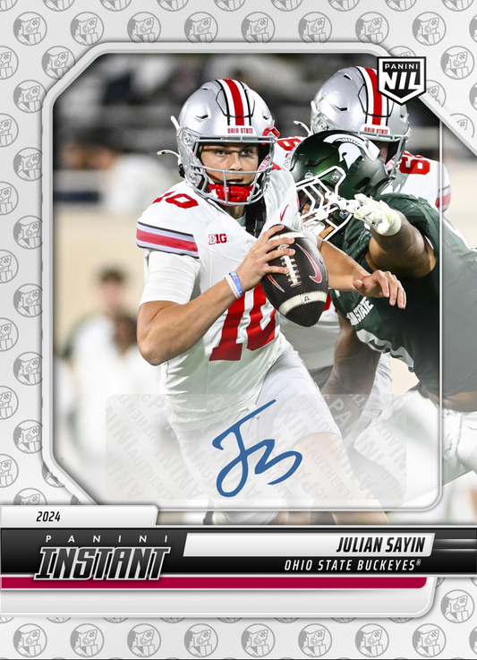 2024 Panini Instant Julian Sayin #IAOE6 Ohio State Buckeyes Rookie RC Football Card