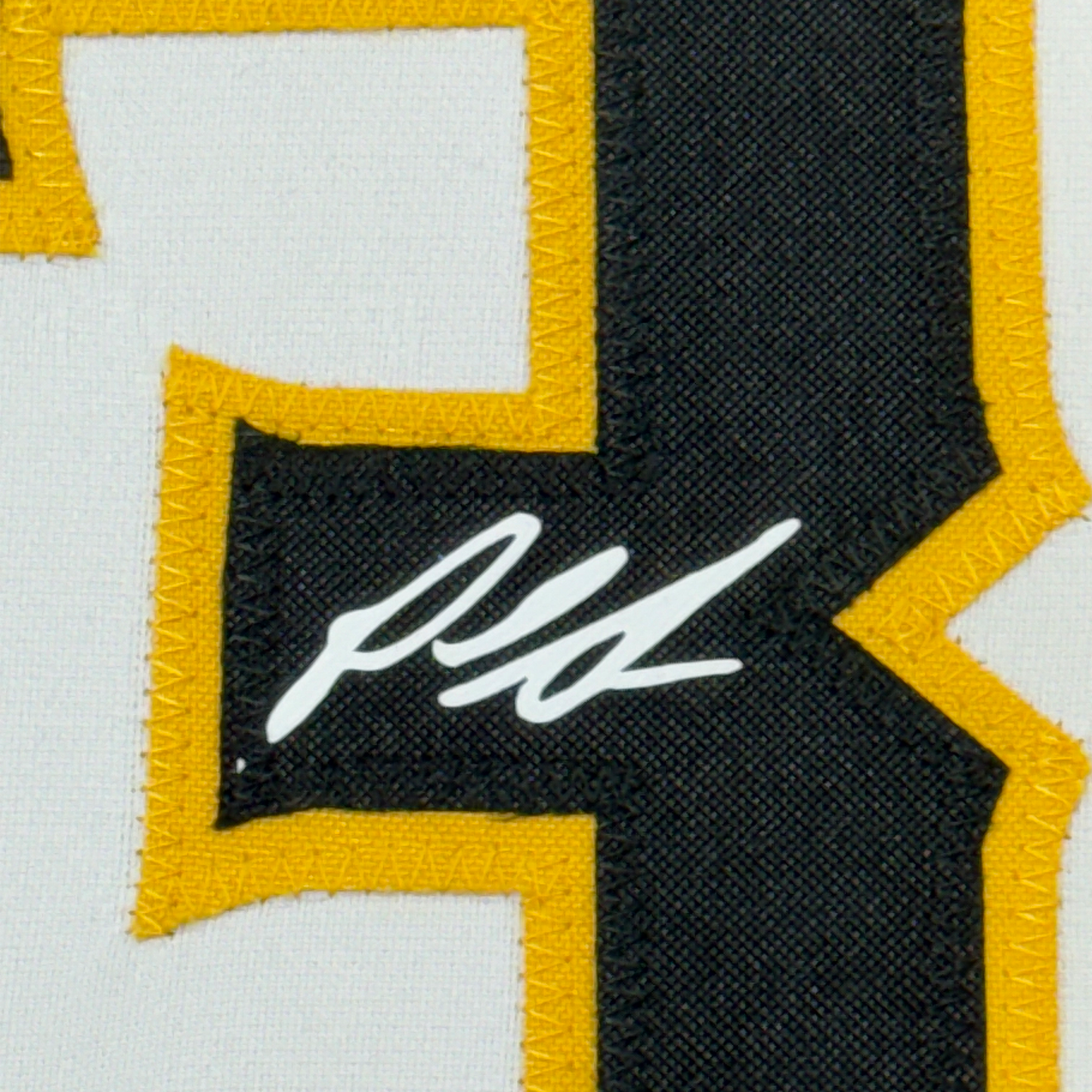 Framed Facsimile Autographed Paul Skenes 35x39 Pittsburgh White Reprint Laser Auto Baseball Jersey