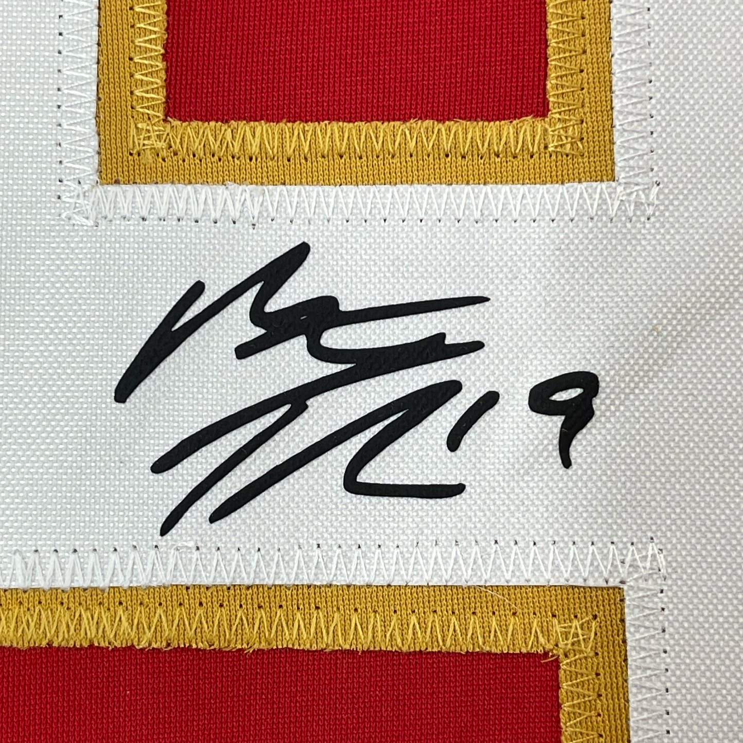 Framed Facsimile Autographed Matthew Tkachuk 35x39 Florida Red Reprint Laser Auto Hockey Jersey