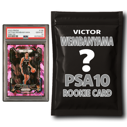 Victor Wembanyama PSA 10 Graded Rookie Basketball Card Mystery Pack