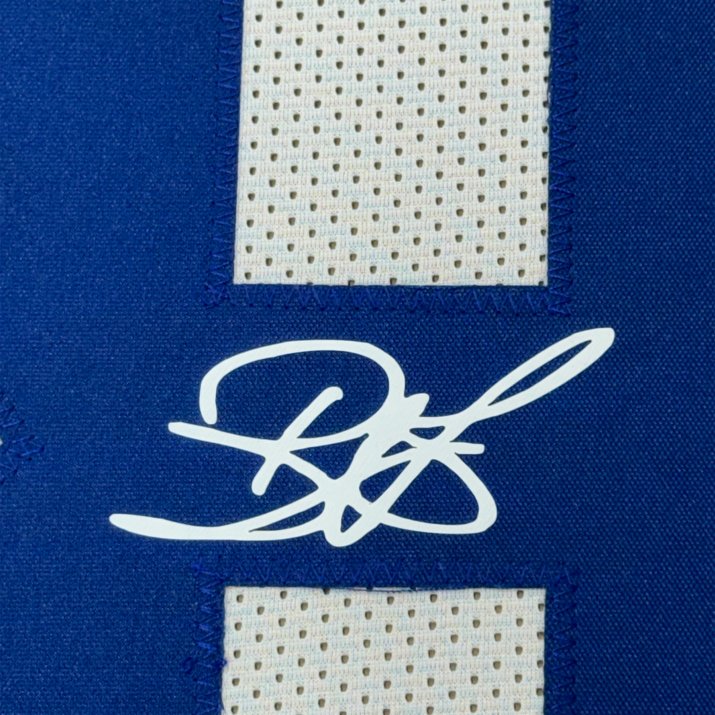 Framed Facsimile Autographed Reggie Wayne 35x39 Indianapolis White Reprint Laser Auto Football Jersey