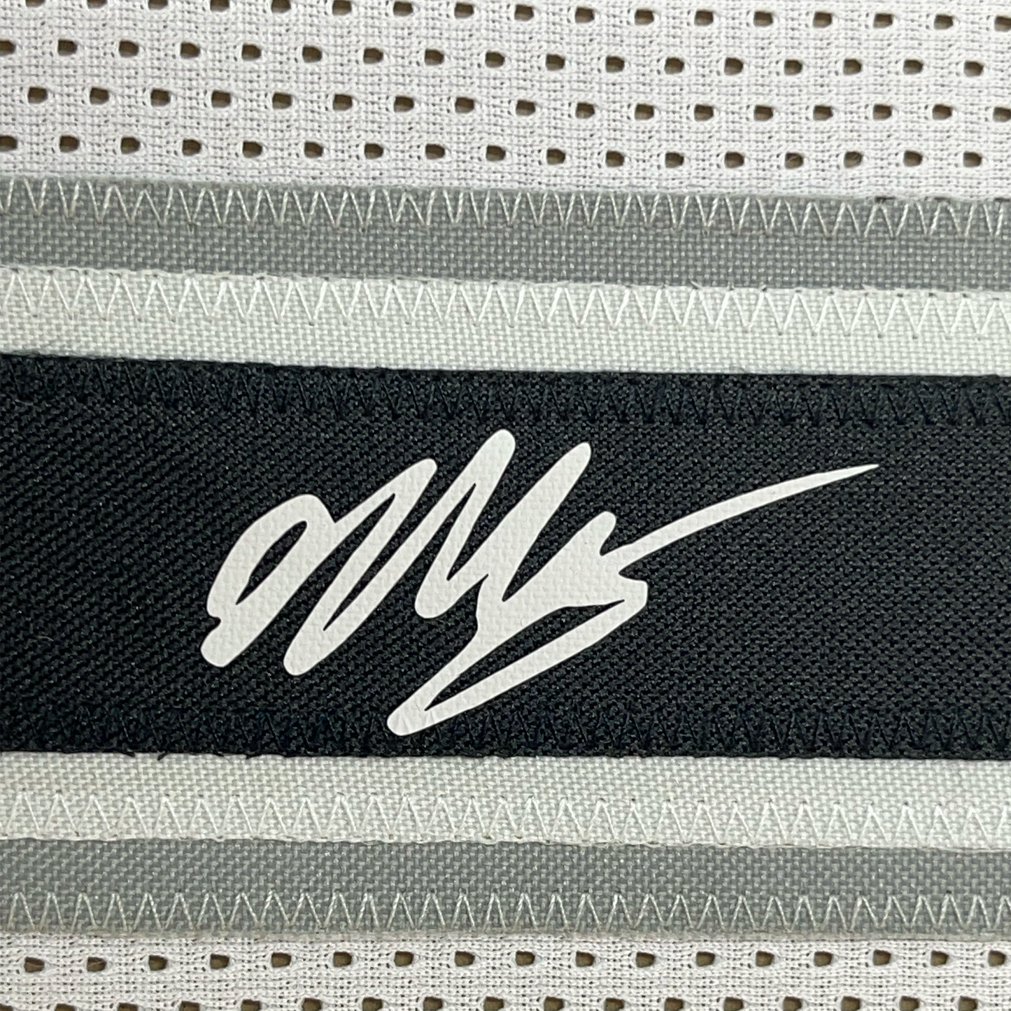 Framed Facsimile Autographed Victor Wembanyama 35x39 San Antonio White Reprint Laser Auto Basketball Jersey