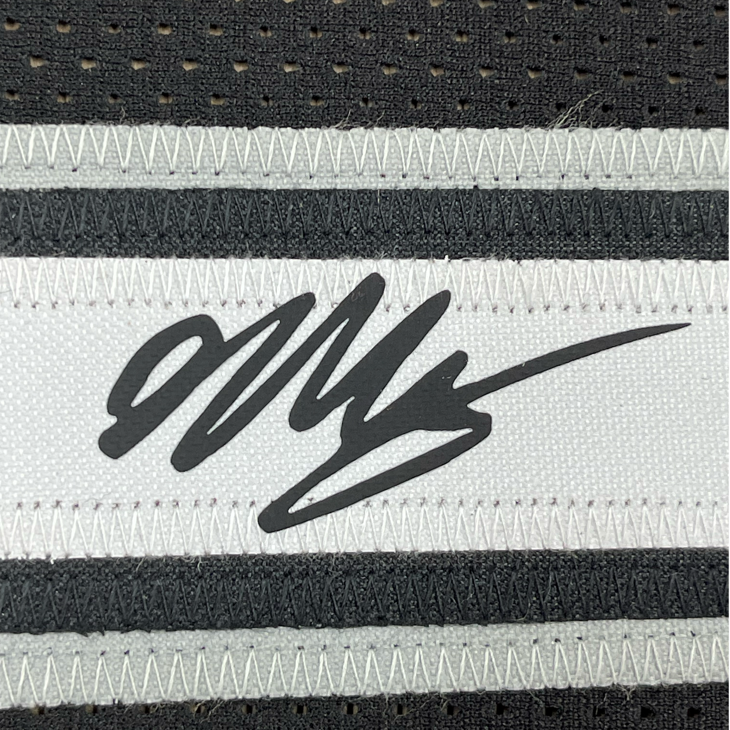 Framed Facsimile Autographed Victor Wembanyama 35x39 San Antonio Black Reprint Laser Auto Basketball Jersey