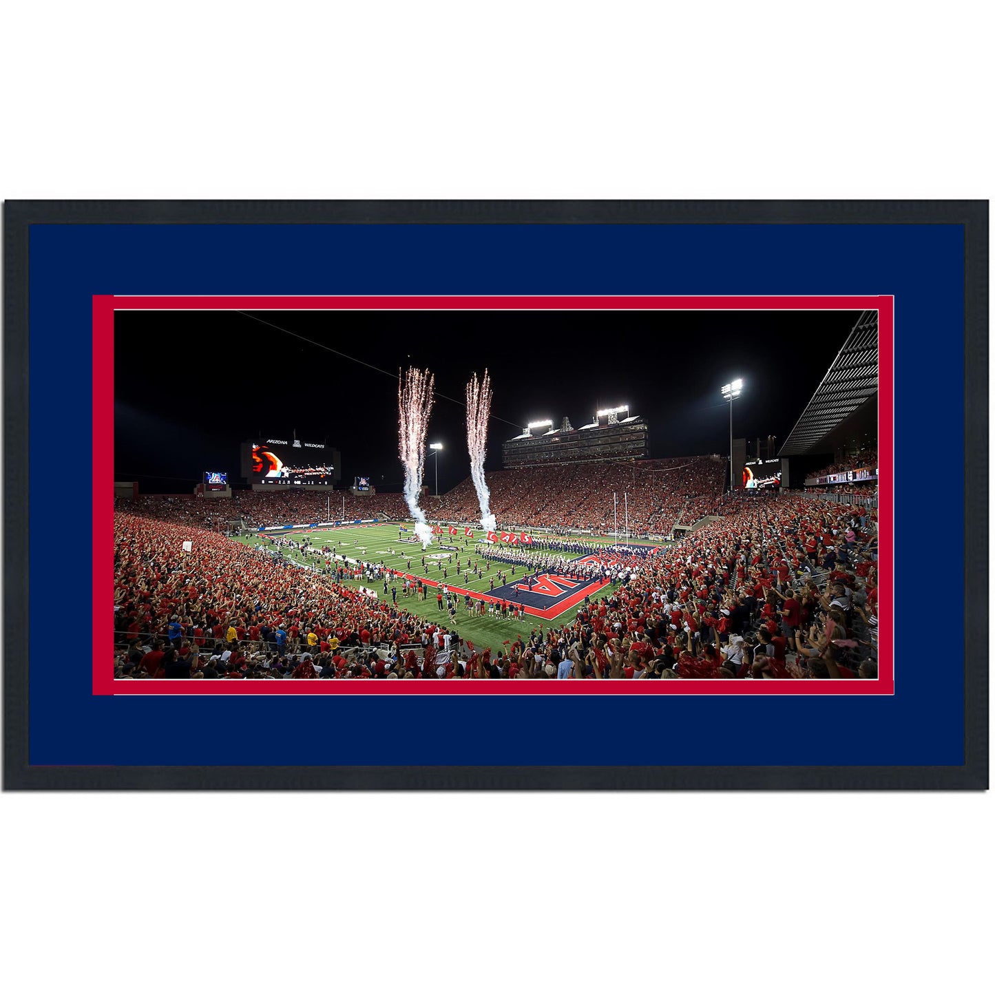 Framed Arizona Stadium Arizona Wildcats 16x24 NCAA Football Photo Professionally Matted