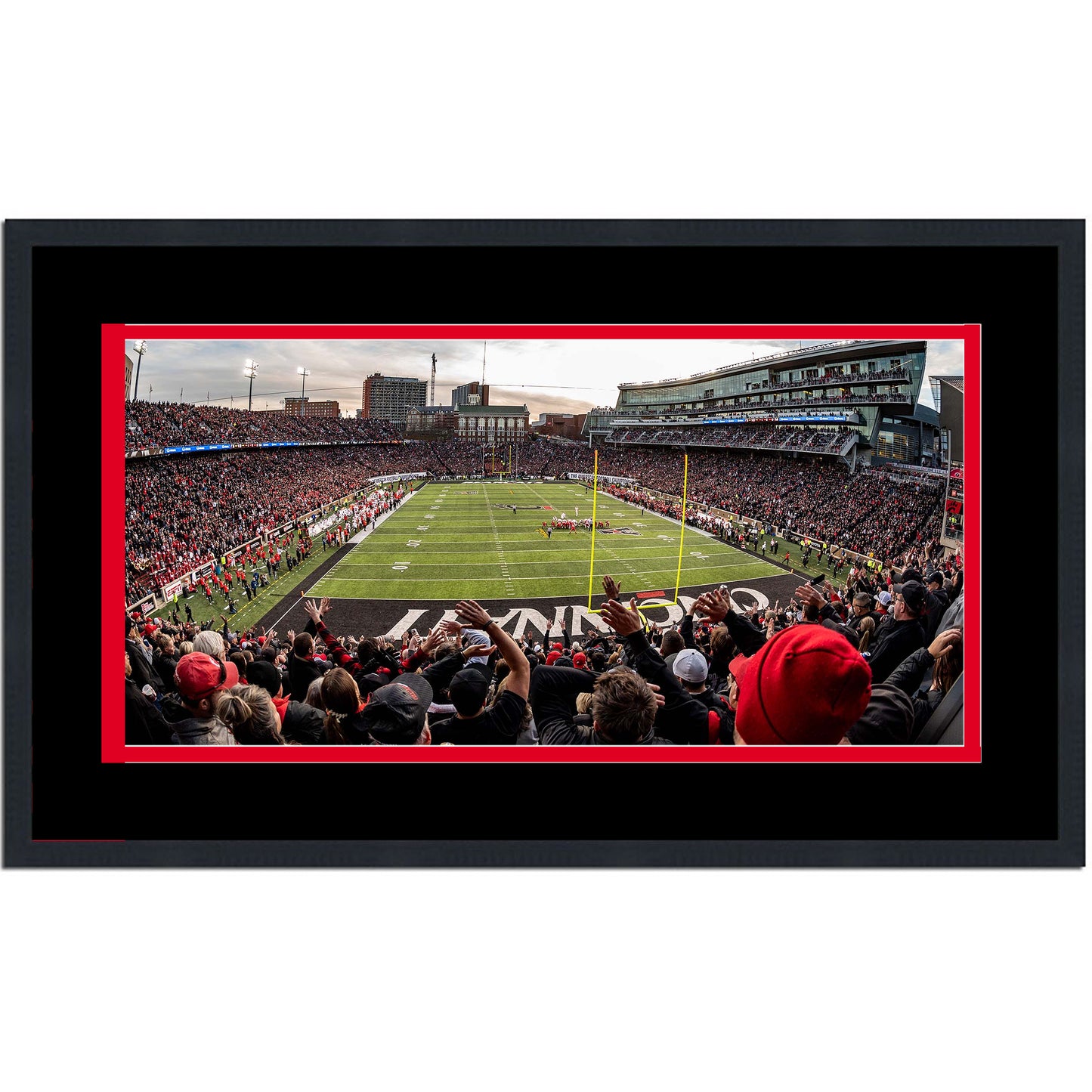 Framed Nippert Stadium Cincinnati Bearcats 16x24 NCAA Football Photo Professionally Matted