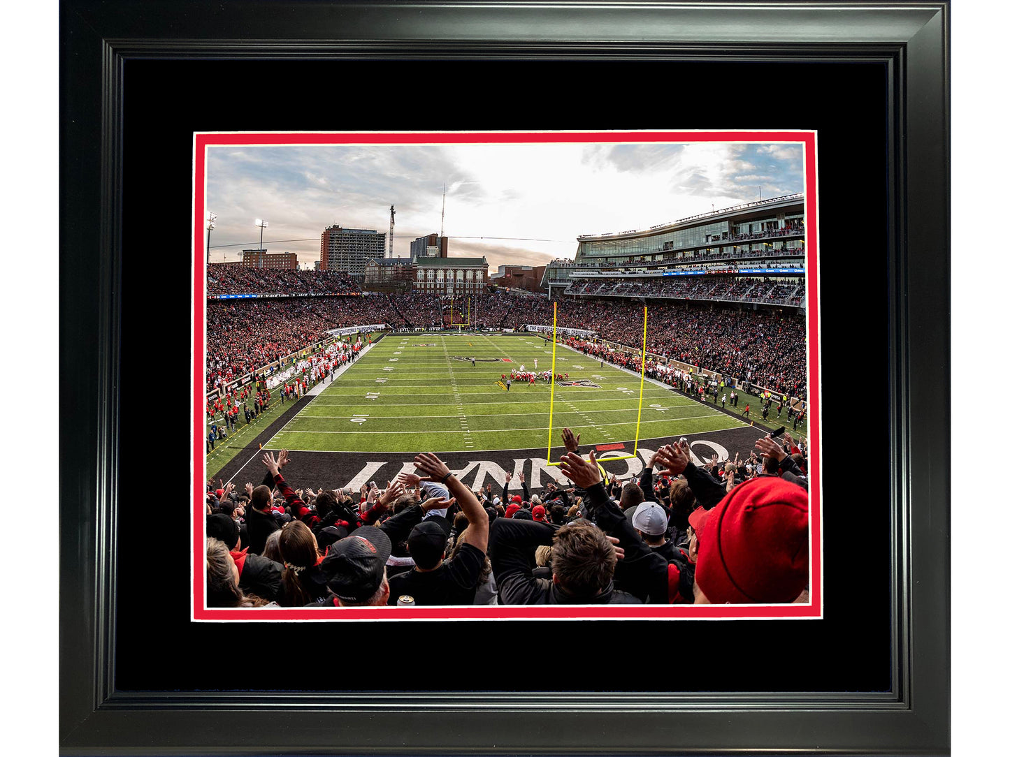 Framed Nippert Stadium Cincinnati Bearcats 11"x14" NCAA Football Photo Professionally Matted