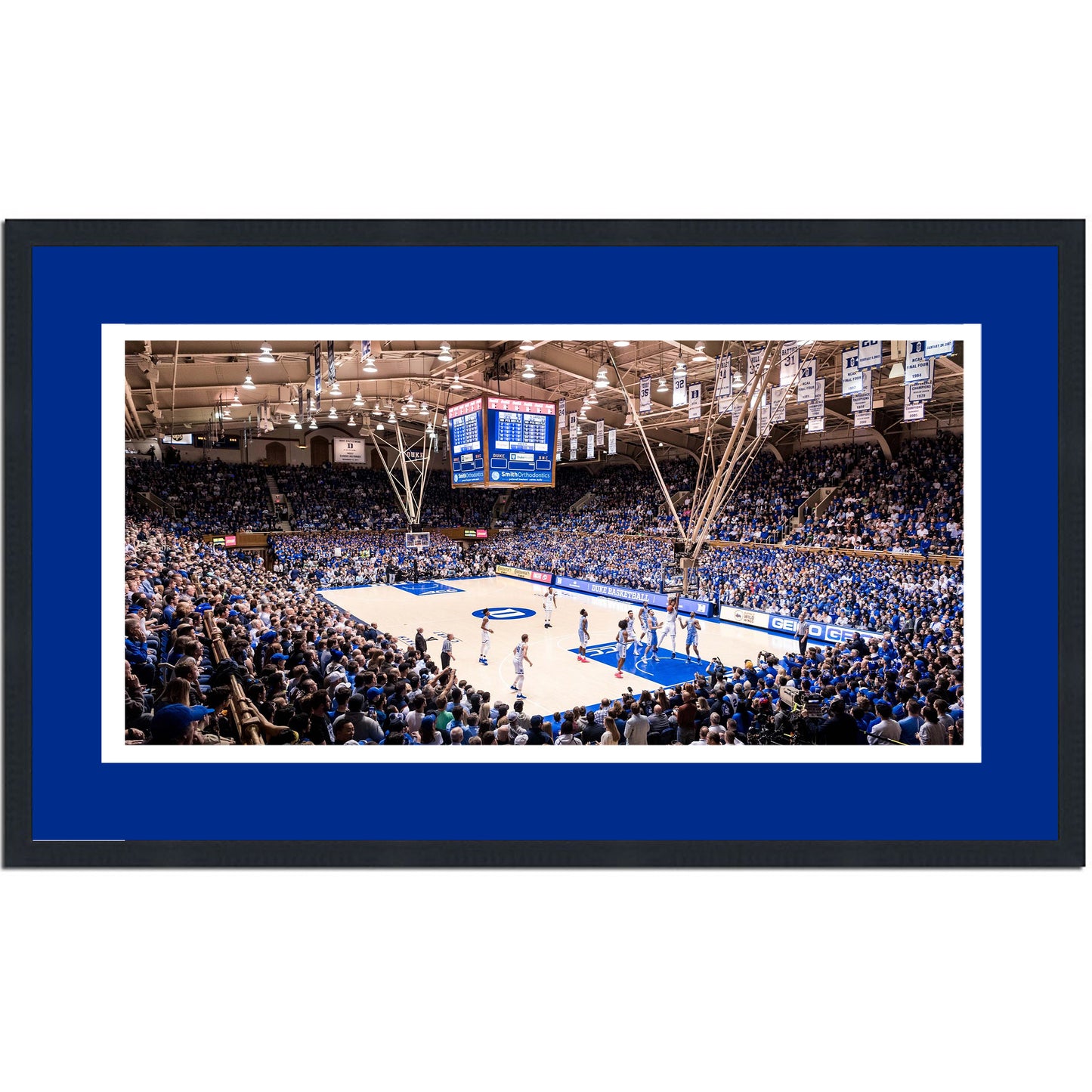 Framed Cameron Indoor Stadium Duke Blue Devils 16x24 NCAA Basketball Photo Professionally Matted