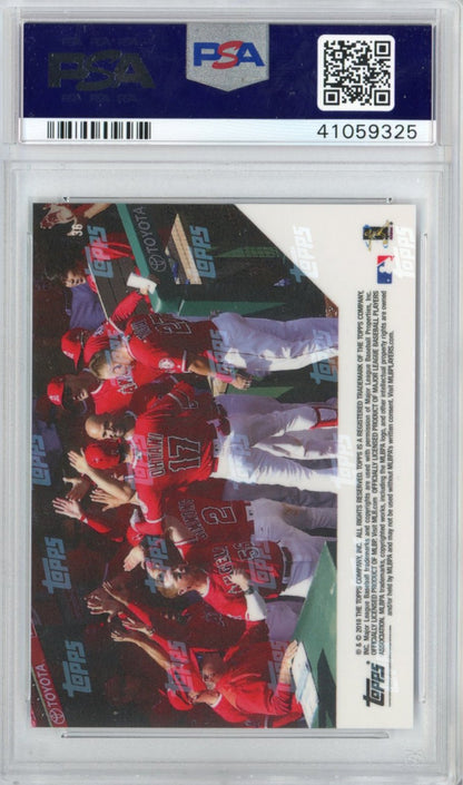 Graded 2018 Topps Now Shohei Ohtani #36 Rookie RC Baseball Card PSA 10 Gem Mint