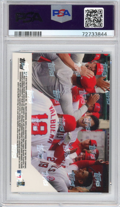 Graded 2018 Topps Now Shohei Ohtani #432J Japanese Rookie RC Baseball Card PSA 9 Mint