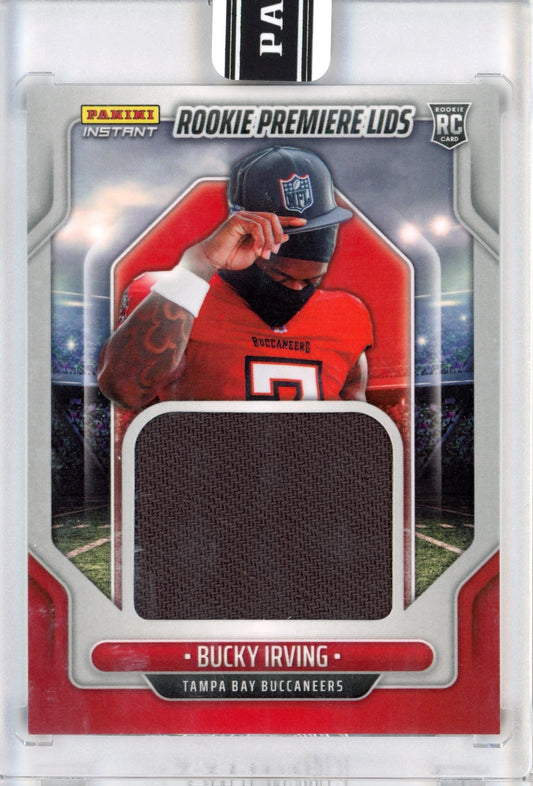 2024 Panini Instant Bucky Irving #RPL-9 Rookie Premiere Lids /10 Rookie RC Football Card