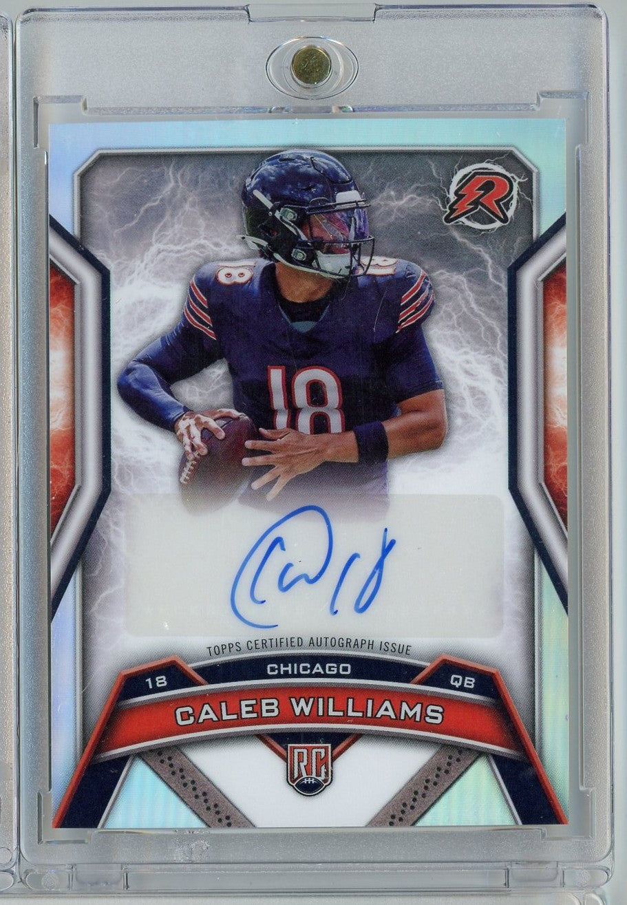 2024 Topps Resurgence Caleb Williams #RRSCW Auto Rookie RC Football Card