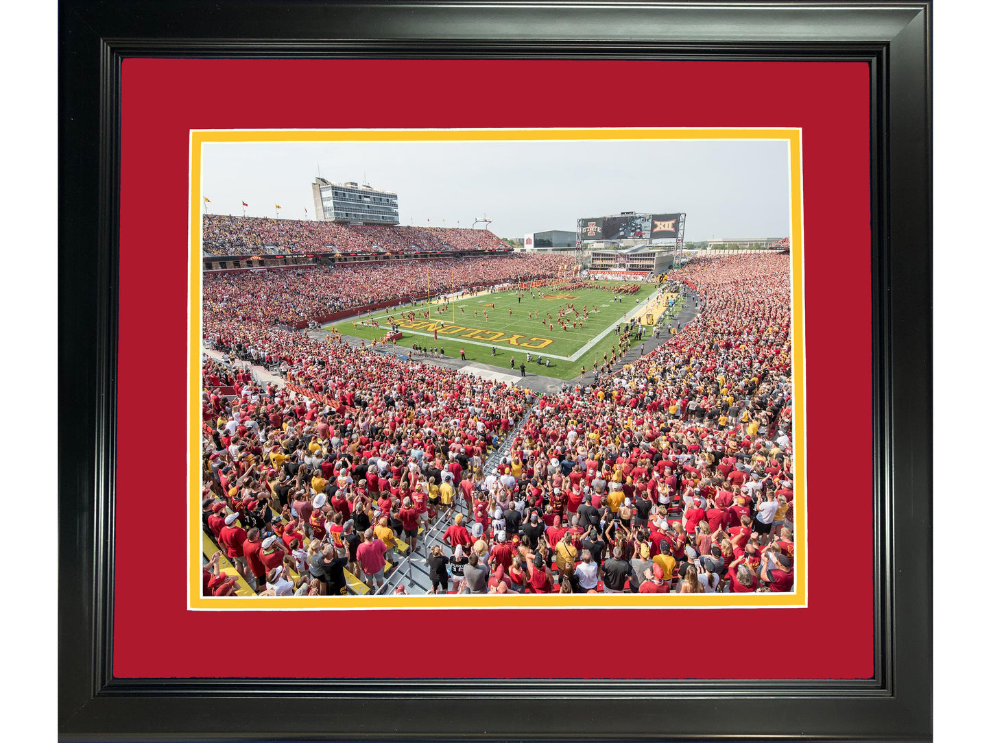 Framed Jack Trice Stadium Iowa State Cyclones 11"x14" NCAA Football Photo Professionally Matted