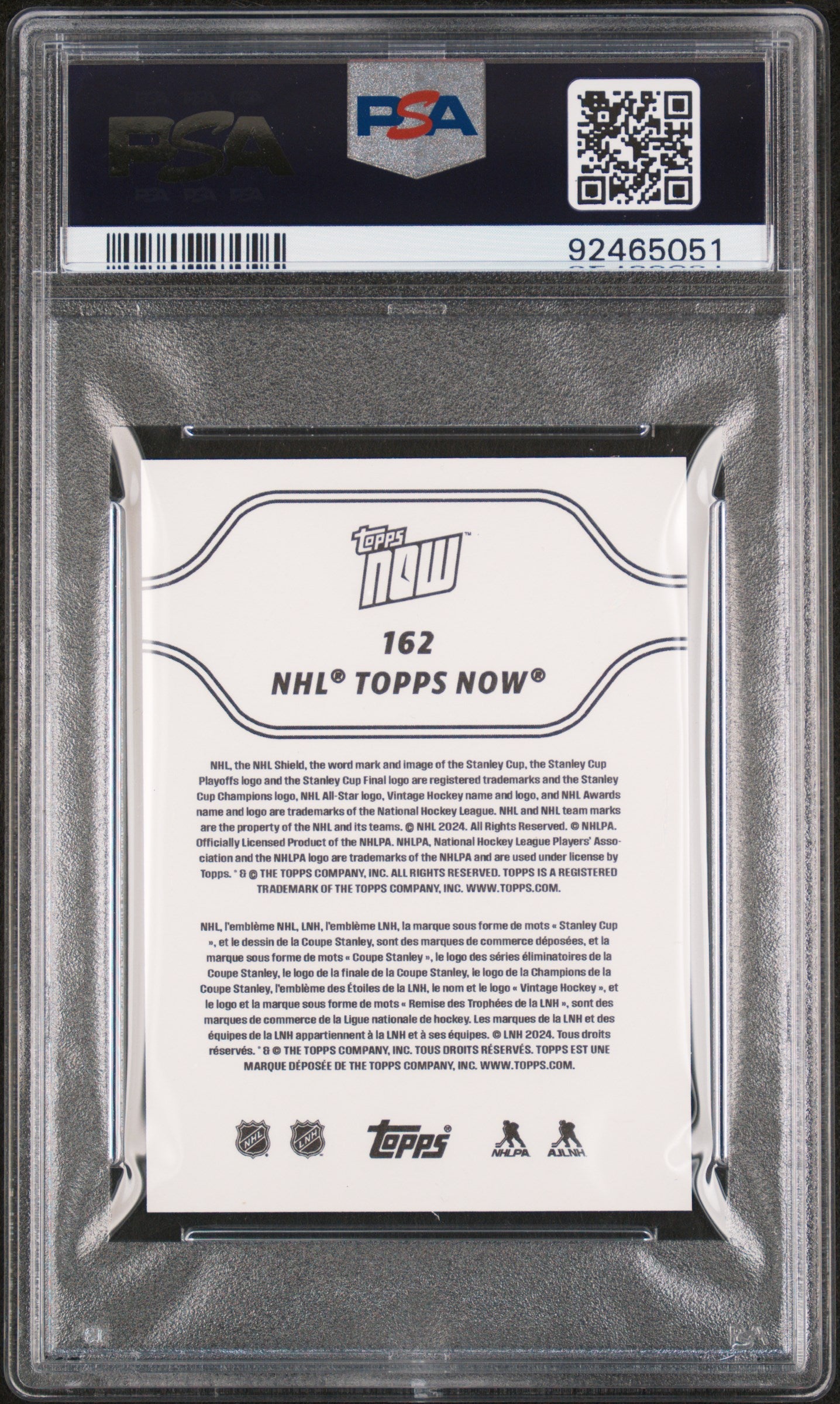 Graded 2023 Topps Now Ivan Fedotov #162 Stickers Rookie RC Hockey Card PSA 9 Mint