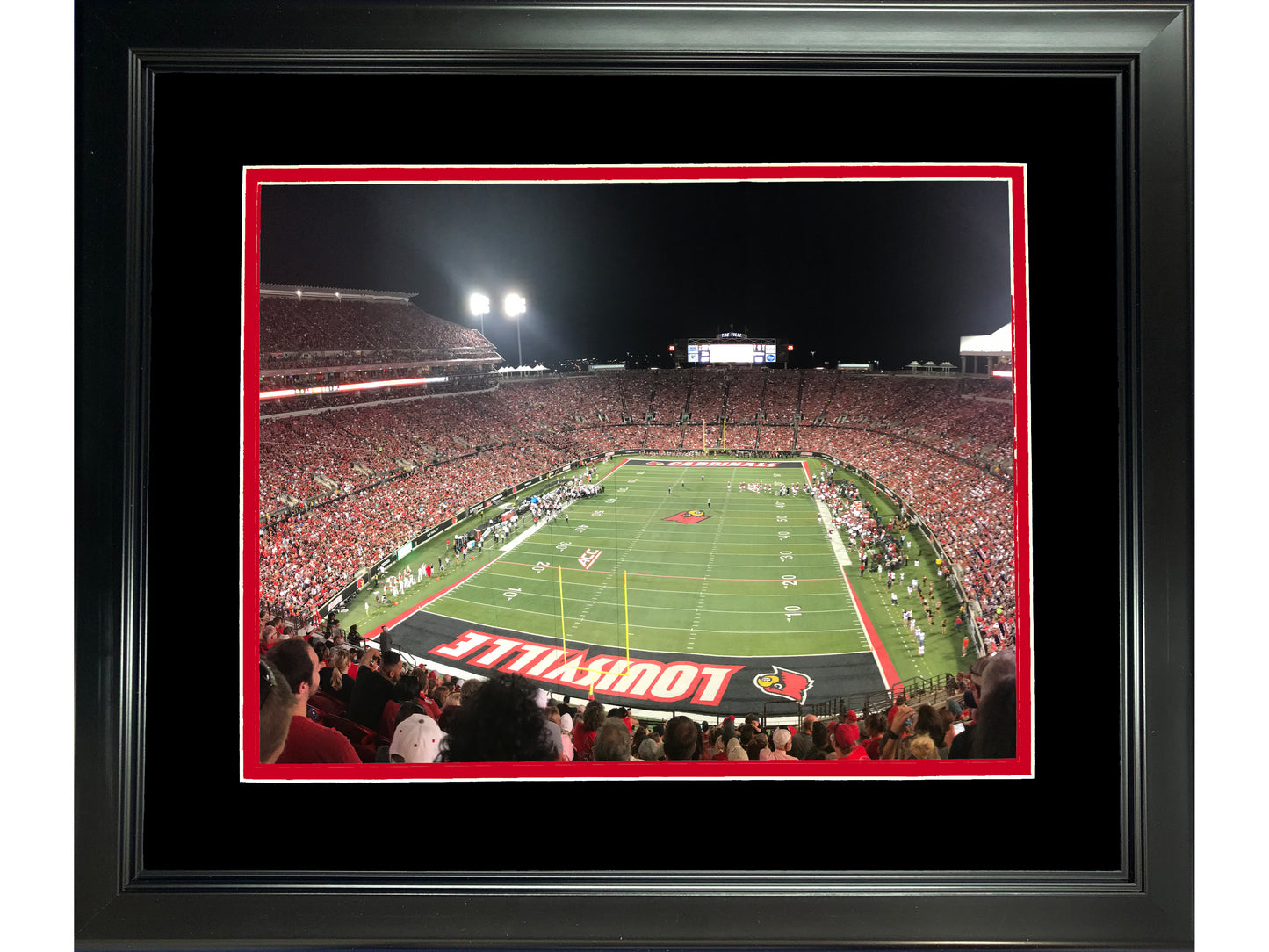 Framed Cardinal Stadium Louisville Cardinals 11"x14" NCAA Football Photo Professionally Matted