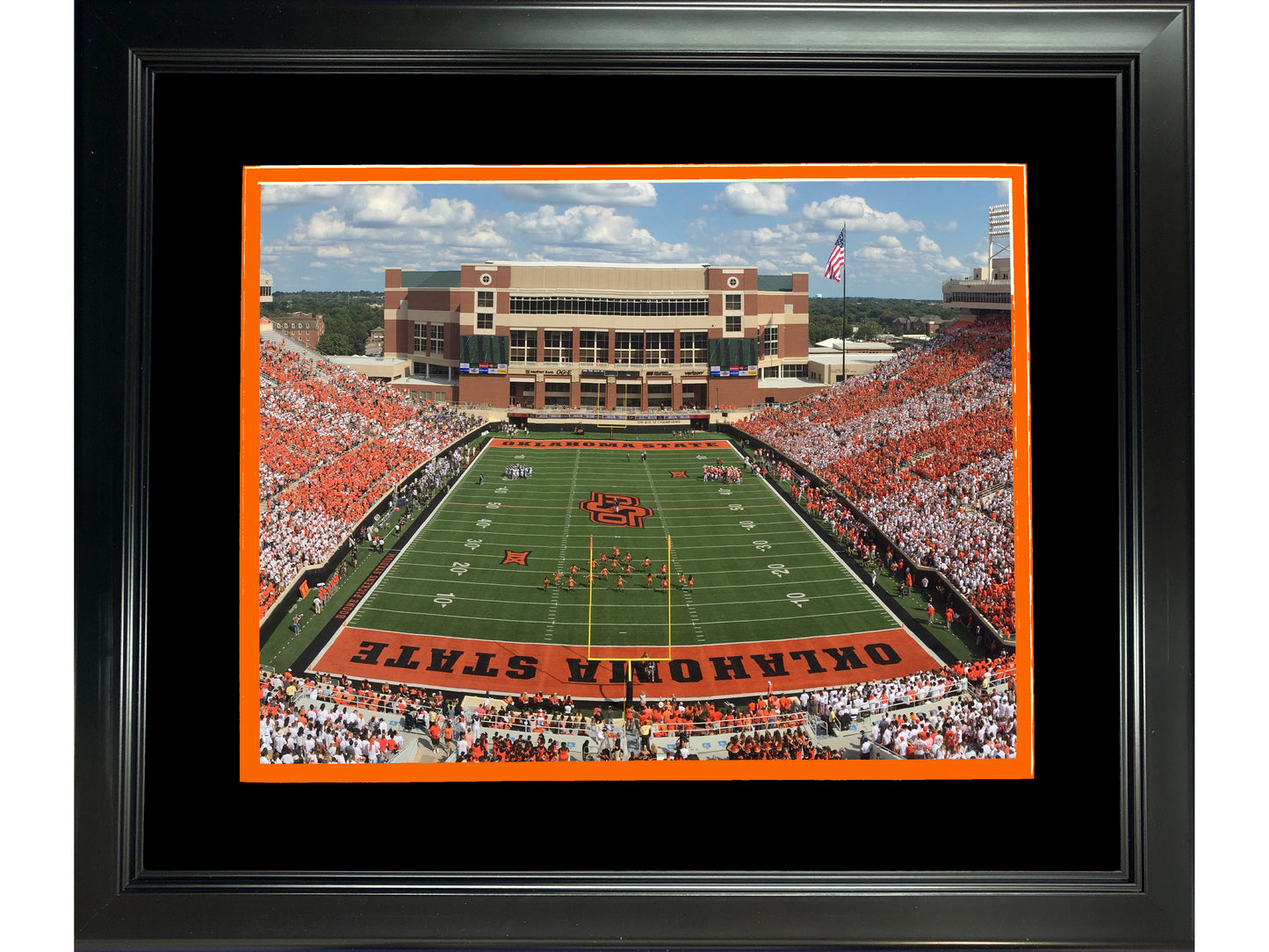 Framed Boone Pickens Stadium Oklahoma State Cowboys 11"x14" NCAA Football Photo Professionally Matted