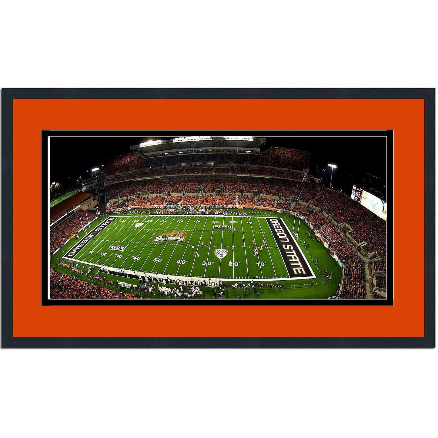 Framed Reser Stadium Oregon State Beavers 16x24 NCAA Football Photo Professionally Matted