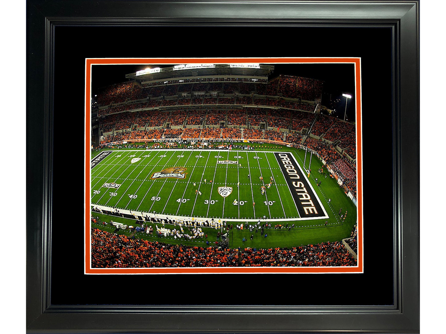 Framed Reser Stadium Oregon State Beavers 11"x14" NCAA Football Photo Professionally Matted