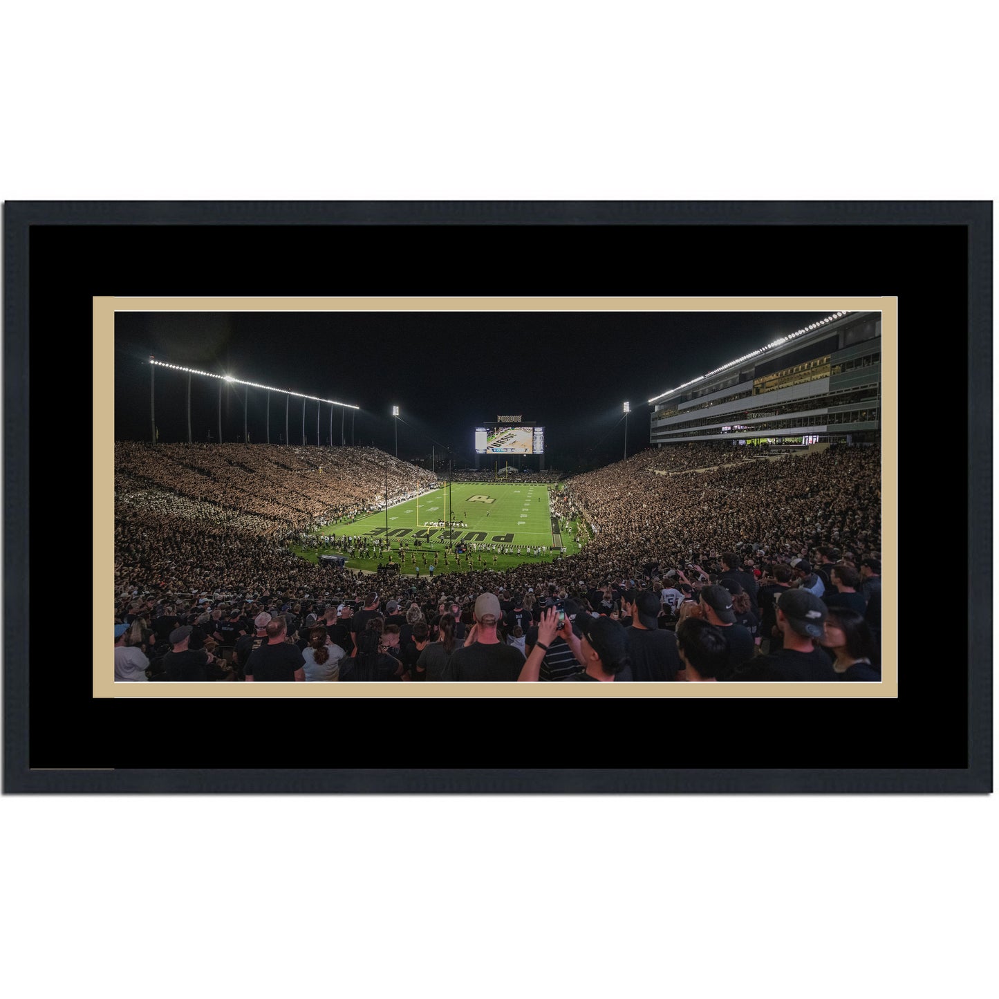 Framed Ross-Ade Stadium Purdue Boilermakers 16x24 NCAA Football Photo Professionally Matted