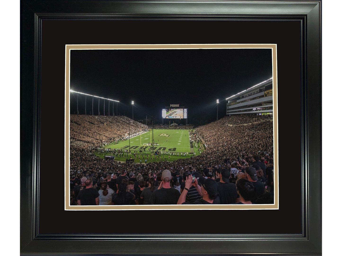 Framed Ross-Ade Stadium Purdue Boilermakers 11"x14" NCAA Football Photo Professionally Matted
