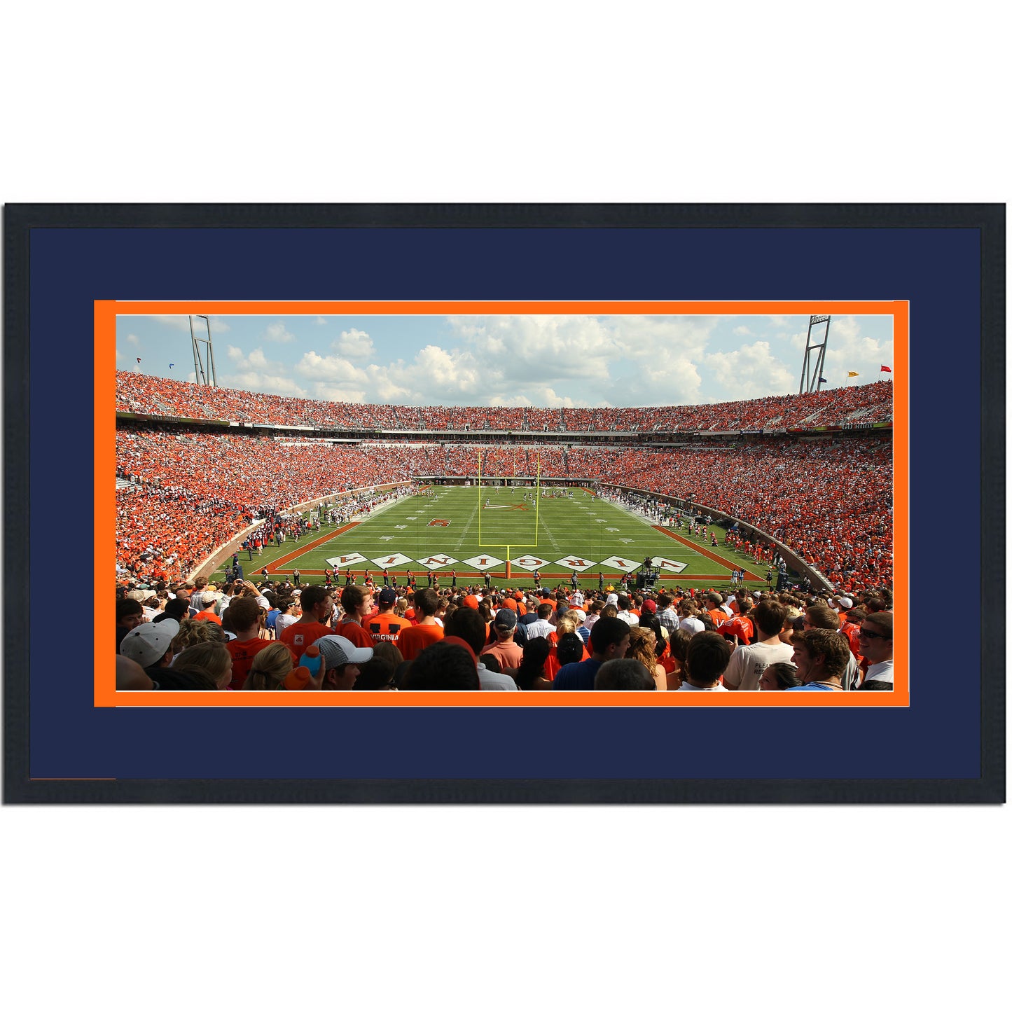 Framed Scott Stadium Virginia Cavaliers 16x24 NCAA Football Photo Professionally Matted