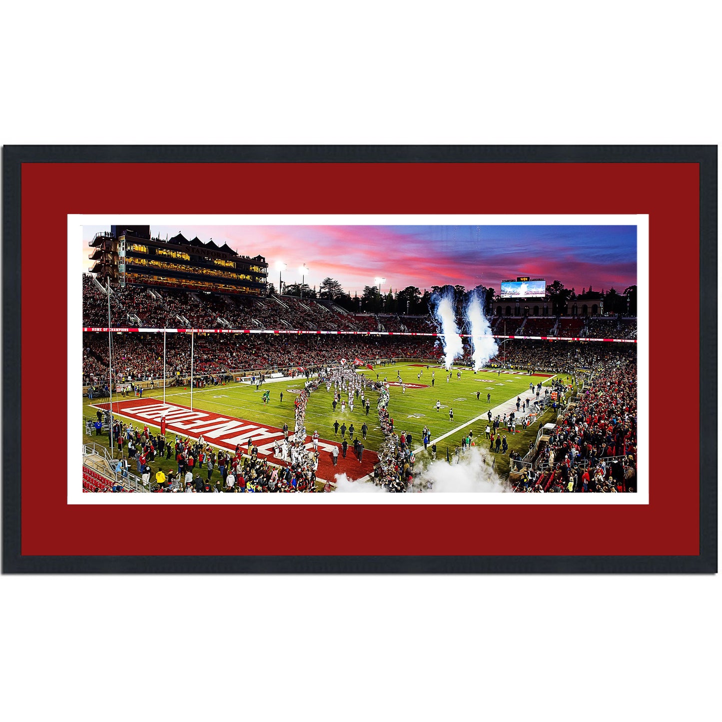Framed Stanford Stadium Stanford Cardinal 16x24 NCAA Football Photo Professionally Matted