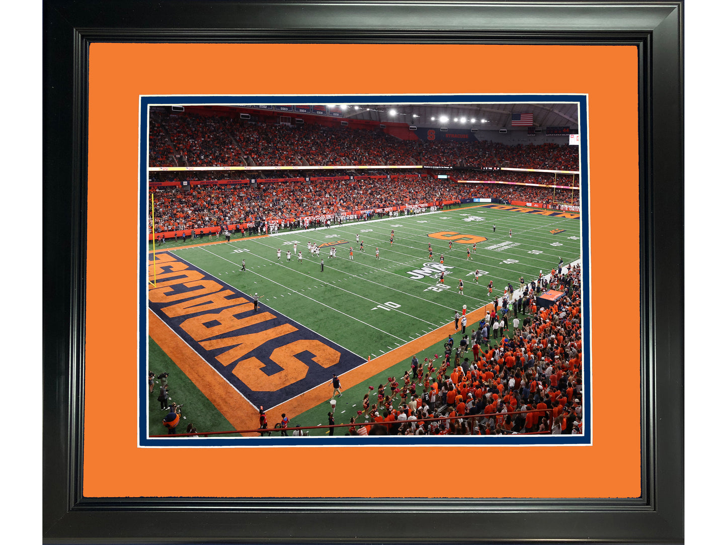 Framed JMA Wireless Dome Syracuse Orange 11"x14" NCAA Football Photo Professionally Matted