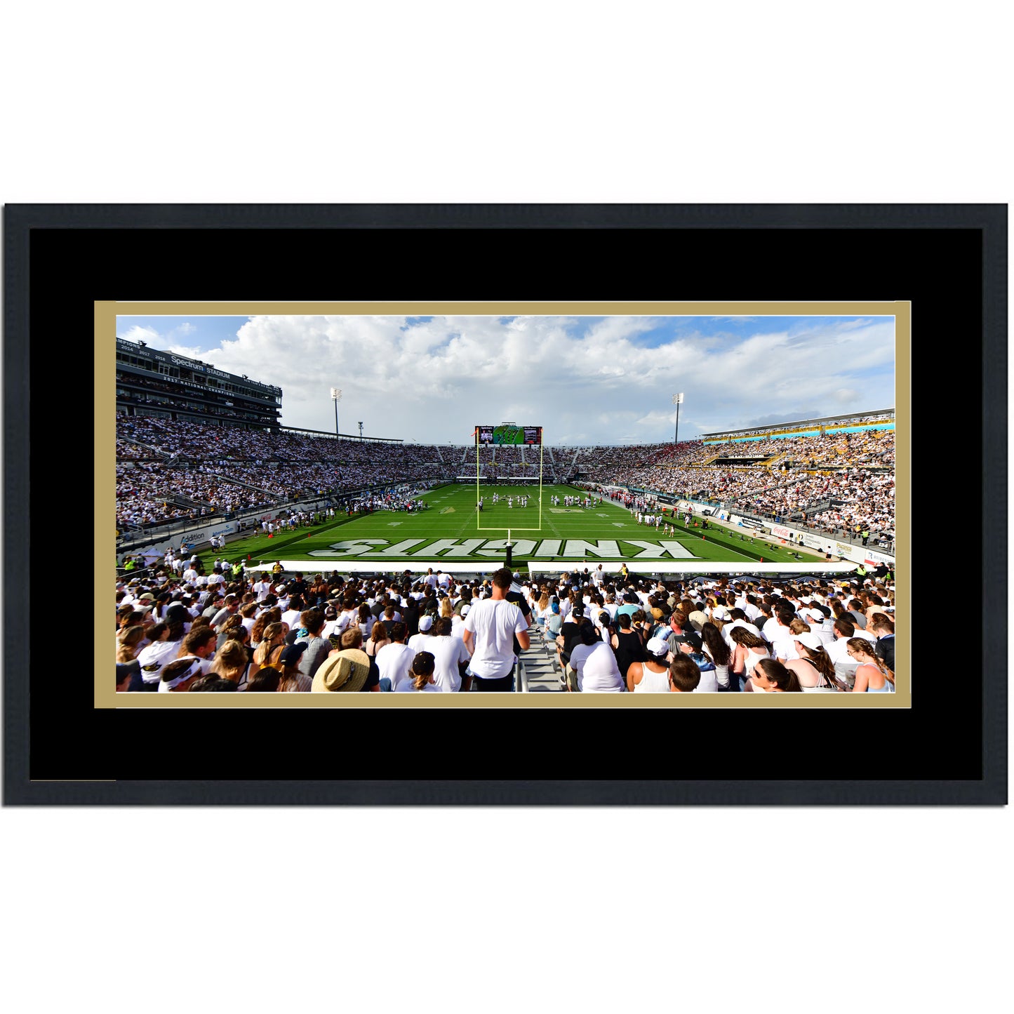 Framed FBC Mortgage Stadium UCF Knights 16x24 NCAA Football Photo Professionally Matted