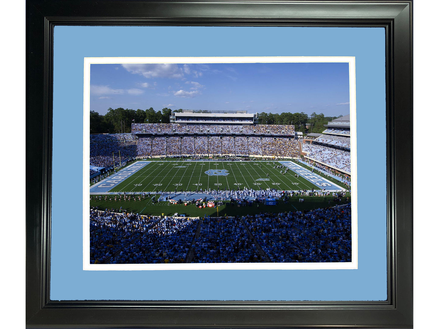 Framed Kenan Stadium North Carolina Tar Heels 11"x14" NCAA Football Photo Professionally Matted