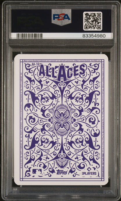 Graded 2023 Topps Aaron Nola #AA16 All Aces Baseball Card PSA 10 Gem Mint