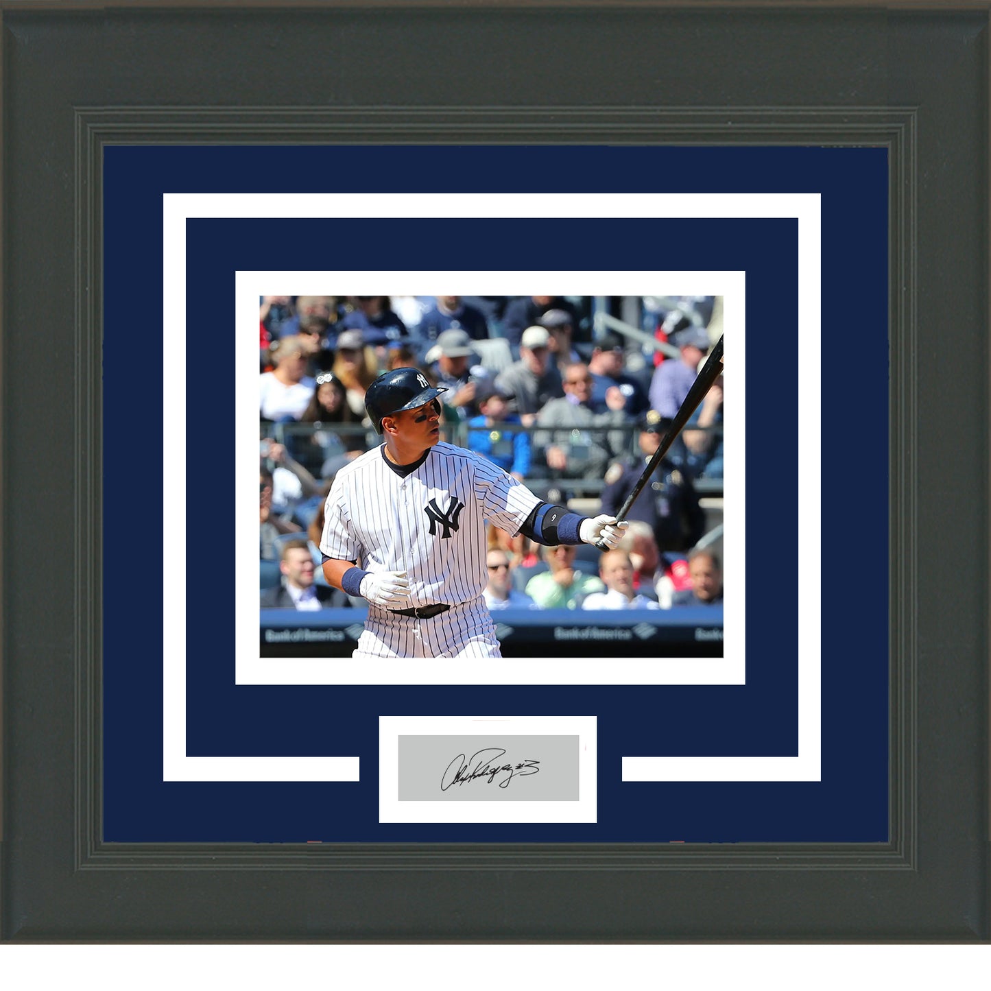 Framed Alex Rodriguez Facsimile Laser Engraved Signature Auto New York Yankees 11x14 Baseball Photo