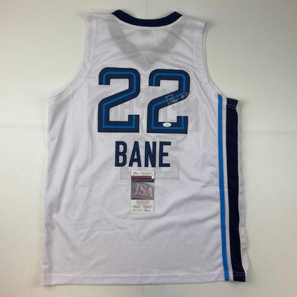 Autographed/Signed Desmond Bane Memphis White Basketball Jersey JSA COA