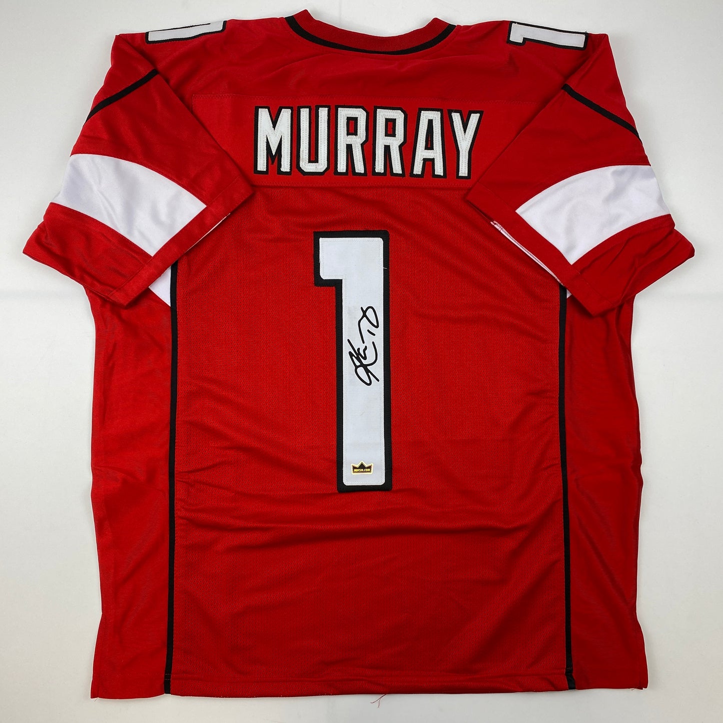 Facsimile Autographed Kyler Murray Arizona Red Reprint Laser Auto Football Jersey Size Men's XL