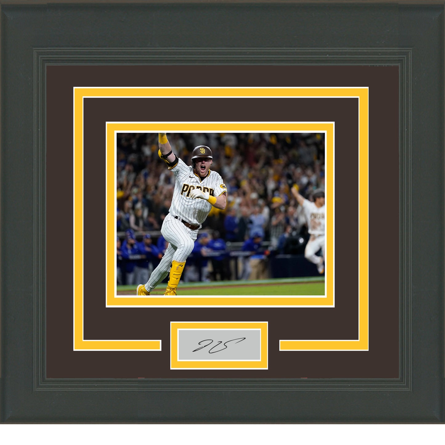 Framed Jake Cronenworth Facsimile Laser Engraved Signature Auto San Diego Padres 11x14 Baseball Photo