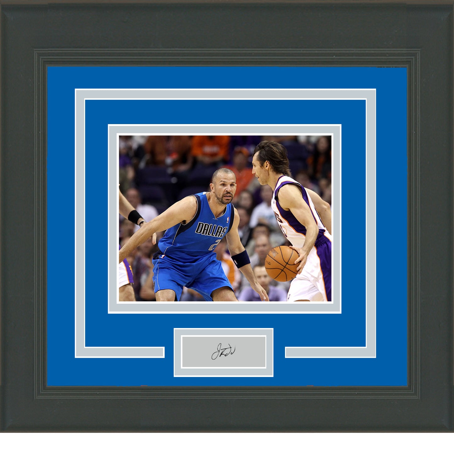 Framed Jason Kidd Facsimile Laser Engraved Signature Auto Dallas Mavericks 11x14 Basketball Photo