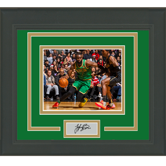Framed Jaylen Brown Facsimile Laser Engraved Signature Auto Boston Celtics 11x14 Basketball Photo