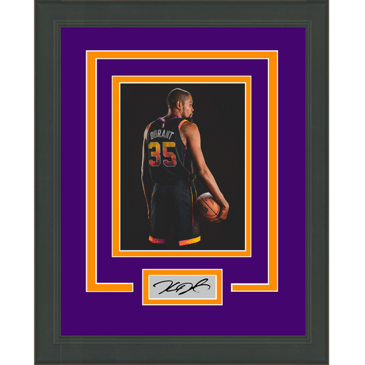 Framed Kevin Durant Facsimile Laser Engraved Signature Auto Phoenix Suns 11x14 Basketball Photo