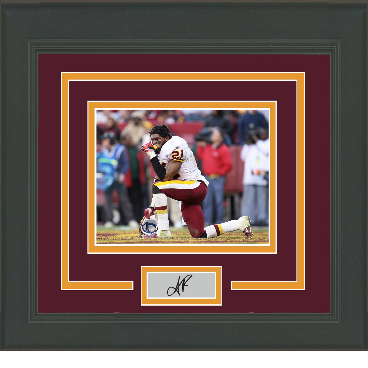 Framed Sean Taylor Facsimile Laser Engraved Signature Auto Washington 11x14 Football Photo