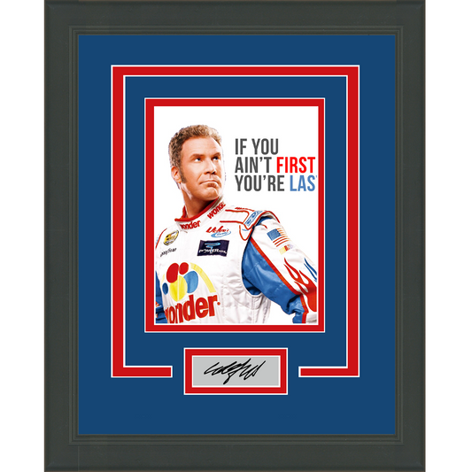 Framed Will Ferrell Facsimile Laser Engraved Signature Auto Talladega Nights 11x14 Movie Photo