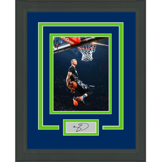 Framed Zach LaVine Facsimile Laser Engraved Signature Auto Minnesota Timberwolves 11x14 Basketball Photo